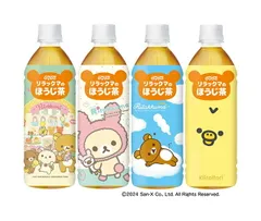 ダイドー リラックマのほうじ茶 500mlペットボトル×24本入| 送料無料 リラックマ お茶 ペットボトル 500ml ほうじ茶