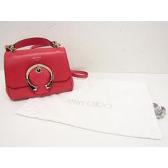 Jimmy Choo Madelineショルダー/ハンドバッグ 2wayピンク - メルカリ
