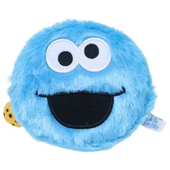 セサミストリート コスメポーチ ぬいぐるみフェイスポーチ クッキーモンスター かわいい キャラクター グッズ 