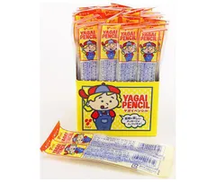 ヤガイ ペンシルカルパス 6.5g×40袋入| 送料無料 お菓子 おつまみ ドライソーセージ カルパス ストック ケース買い まとめ買い 業者 仕入れ 大量 ウインナー 加工肉のサムネイル