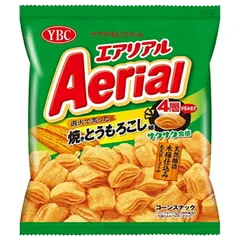 ヤマザキビスケット エアリアル 焼きとうもろこし味 65g×12袋入 メーカー 問屋直送| 送料無料 お菓子 Aerial スナック菓子 ストック おやつ スイーツ おつまみ ケース買い まとめ買い 業者 仕入れ 大量 焼き菓子 コーン スイートコーンのサムネイル