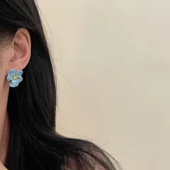 種類1：指定可能/10点セット 花デザインピアス (T)