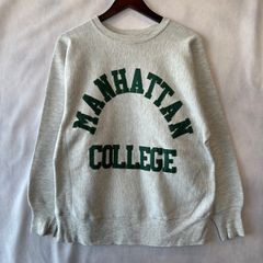 60sヴィンテージスウェット 丸胴 ラグラン ハワイ大学 染み込み L相当
