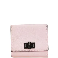 フェンディ セレリア ピーカブー ピンク レザー レディース FENDI【228-81939】