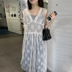 チュールワンピース　レイヤード (T)