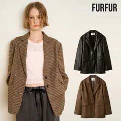 【SALE30%OFF】【即納】 ファーファー FURFUR アウター 25秋冬 ローズ刺繍テーラードジャケット ミドル丈 ジャケット rwfj254027