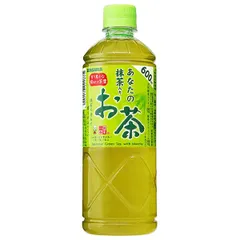 サンガリア あなたの抹茶入りお茶 600mlペットボトル×24本入| 送料無料 お茶 ペットボトル 緑茶 抹茶 茶葉 ストック ドリンク 飲料 紅茶 ティー ケース買い まとめ買い 業者 仕入れ 大量 烏龍茶 麦茶 備蓄のサムネイル