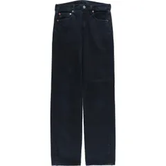 古着 リーバイス Levi's 501 ユーロモデル ブラックデニム ストレートデニムパンツ レディースL(w29)相当/eaa598478