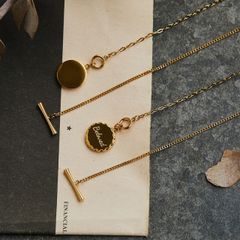 試着のみ】SS トグルクラシックロングネックレス ゴールド - メルカリ