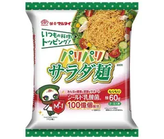 マルタイ パリパリサラダ麺 60g×12袋入| 送料無料 乾麺 インスタント麺 ストック 飲食店 ケース買い まとめ買い 業者 仕入れ 大量 即席 簡単のサムネイル