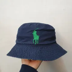 POLO RALPH LAUREN(ポロラルフローレン) レディース リバーシブル バケットハット 帽子