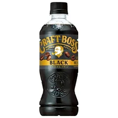 サントリー クラフトボス ブラック 500mlペットボトル×24本入| 送料無料 珈琲 コーヒー 無糖 ブラック カロリーゼロ ストック ドリンク 飲料 カフェ ボトルコーヒー 缶コーヒー ケース買い まとめ買い 業者 仕入れ 大量 ブラックコーヒーのサムネイル