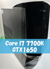 格安ゲーミング/i7 7700k/gtx1650/Windows11/SSD128GB/HDD500GB/G-TUNE/Windows11home/mouse computer/マウスコンピューター/G-TUNE NG-i660PA3-EX3/メモリ16GB