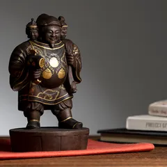 MORITA 塔世山四天王寺 祈祷開眼 織田信長公祈願 三面大黒尊天 (中) 1体