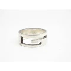 GUCCI グッチ Gロゴリング SV925 SIZE:12-13号 リング 指輪 □UP3007