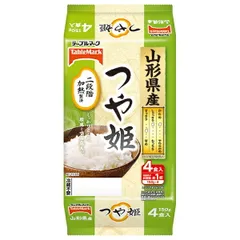 テーブルマーク 山形県産つや姫 (分割) 4食 (150g×2食×2個)×8個入| 送料無料 パックごはん レトルトご飯 ごはん ストック 米 パックご飯 簡単 雑穀 ケース買い まとめ買い 業者 仕入れ 大量のサムネイル