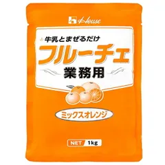 ハウス食品 業務用フルーチェ ミックスオレンジ 1kg×6袋入| 送料無料 お菓子 おやつ デザート みかん 業務用 ストック スイーツ パン ケース買い まとめ買い 業者 仕入れ 大量 ミカン 柑橘 プロ仕様 飲食店 大容量 カレー 調味料のサムネイル