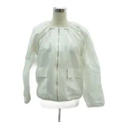 アーバンリサーチ サニーレーベル URBAN RESEARCH Sonny Label ブルゾンジャケット ミドル丈 F オフホワイト /HO31 ■GY61