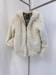 CECIL McBEE ボアフリース レオパード裏地 アウター