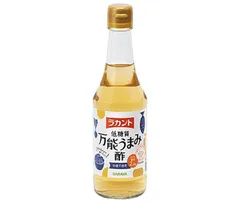 サラヤ ラカント 低糖質万能うまみ酢 300ml×12本入| 送料無料 一般食品 酢 調味料 ストック 料理 飲食店 お酢 ビネガー ケース買い まとめ買い 業者 仕入れ 大量 ダイエット ヘルシーのサムネイル