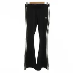 アディダスオリジナルス adidas originals タグ付き アディカラークラシックス フレアレギンス パンツ タイトフィット ミッドライズ フルレングス 2XL 黒 ブラック HM2139 /UO