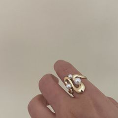 エテ】K10YG デイジーリング ペリドット アメジスト 7号 - メルカリ