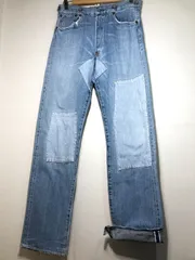 042191 Levi’s Vintage Clothing LVC 復刻 ダメージ加工 デニム 34 セルビッチ 赤耳 パンツ 69474-3 125 025 リーバイス
