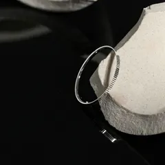 リング 指輪 シルバー シンプル オシャレ mm 韓国 ファッション 雑貨 かわいい おしゃれ 北欧 送料無料 [K] (T)