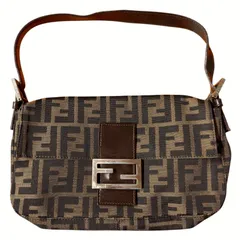 FENDI フェンディ  マンマバケット ズッカ柄 ハンドバッグ