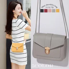 ミニバッグ ショルダーバッグ レディース 斜めがけ 大人 スクエアバッグ ハンドバッグ(T)