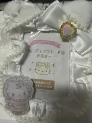 サンリオ KPOP アイドル レイ 硬質ケースデコ デコケース シリーズ 純白 天使 トレカホルダー hello kitty(ハローキティ) 未開封