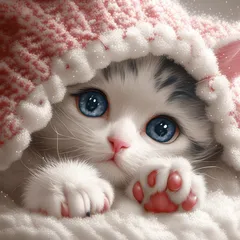 パネル生地　再販　猫8柄E