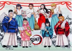 鬼滅の刃 タペストリー A3 新年イラスト C101 グッズ 鬼滅の刃 フィギュア