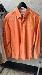 ラコステ オレンジ 長袖シャツ L