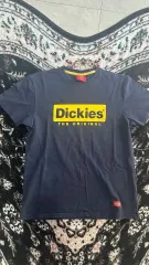 ディッキーズ イエロー ロゴ 半袖 Tシャツ M