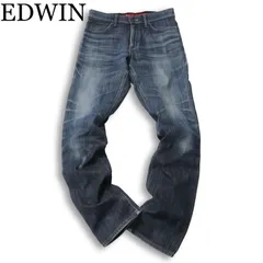 EDWIN エドウィン TGF503 WILD FIRE★ 防風 裏起毛 加工 ストレッチ デニム パンツ ジーンズ Sz.29 メンズ 日本製 バイク