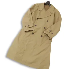 美品★ UNIQLO U ユニクロ ユー ルメール 通年★ ロング トレンチ コート Sz.M　メンズ ベージュ