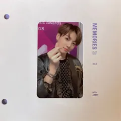 BTS Blu-ray盤 JUNGKOOK MEMORIES OF 2018 台紙付