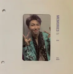 BTS Blu-ray盤 RM MEMORIES OF 2018 台紙付