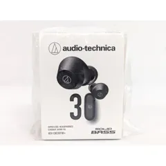 未開封品 audio-technica ATH-CKS30TW+ BK ワイヤレスイヤホン ノイズキャンセリング ブラック オーディオテクニカ 《U30056