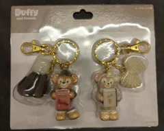 東京ディズニーシー キーチェーン2個 Duffy and Friends Warm Winter Storytime 2021