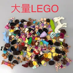 中古 LEGO レゴ フレンズ　ディズニープリンセス　系  ミニドール　フィギュア　ミニフィグ　バラバラ　パーツ　大量　まとめ売り NP-656 ※ヘッド　トルソー　レッグ　ヘアー　小物　男の子　女の子　ペット　イルカ　白馬　装飾品　他 361