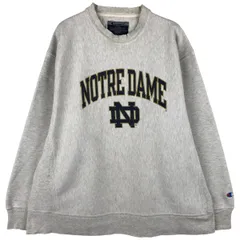 良品 90s チャンピオン リバースウィーブ ノートルダム レプラコーン L 楽天市場】90年代 チャンピオン Champion リバースウィーブ 刺繍タグ