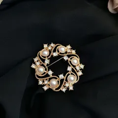 種類2：写真色/ブローチ ビンテージデザインブローチ (T)