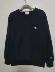 チャンピオン ブラック スウェットTシャツ / サイズ S