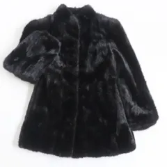 1.5万円からお値下げ◎ サガミンク 逆毛 ファーコート ブラック系 サイズF 2026年最新】ミンク コート 逆毛の人気アイテム - メルカリ