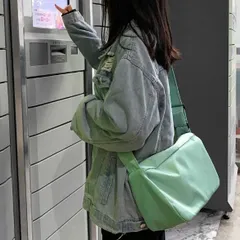 バッグ ショルダーバッグ 無地 オシャレ  韓国 ファッション 雑貨 かわいい おしゃれ 北欧 送料無料 [K] (T)