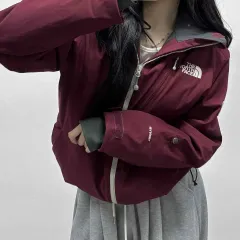 THE NORTH FACE ザノースフェイス hyvent バーガンディ 平昌オリンピック ダウン ゴープコア ダウン アウター ジャケット(