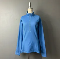 Patagonia Capilene パタゴニア キャプリーン ベースレイヤー ハーフジップ プルオーバーシャツ ブルー レディース 44450F6