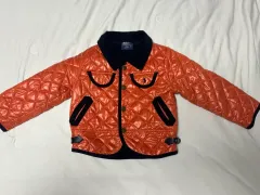 ポロラルフローレン オレンジ キルティング ジャケット 2-3歳